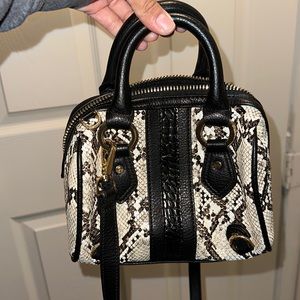 Snakeskin Mini Bag
